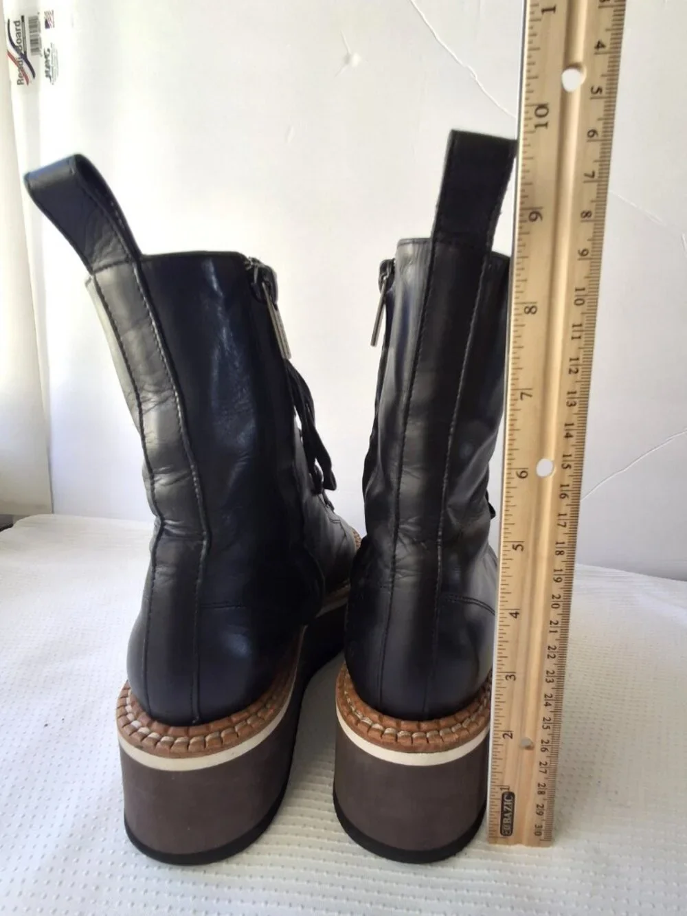 Clergerie Paris Black Leather 
